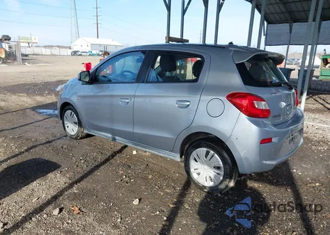 2018 Mitsubishi Mirage Es from USA, damaged, VIN ML32A3HJ9JH001433